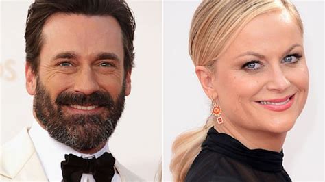 See Jon Hamm And Amy Poehlers Hilarious Invitation To Their Emmy Losers Party Abc News