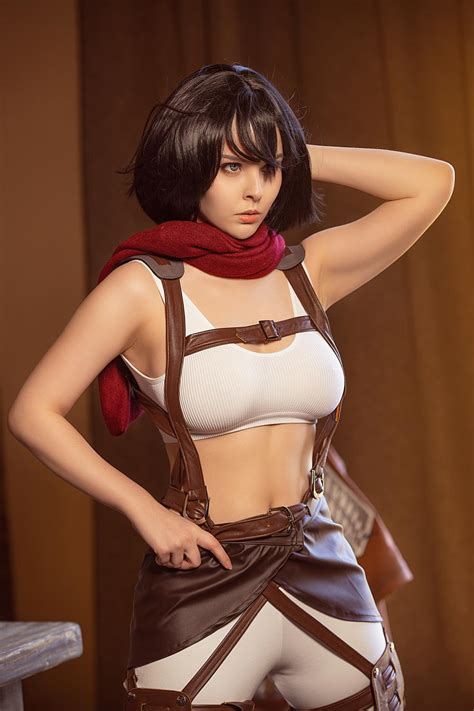 Mikasa By Helly Valentine R Cosplaygirls