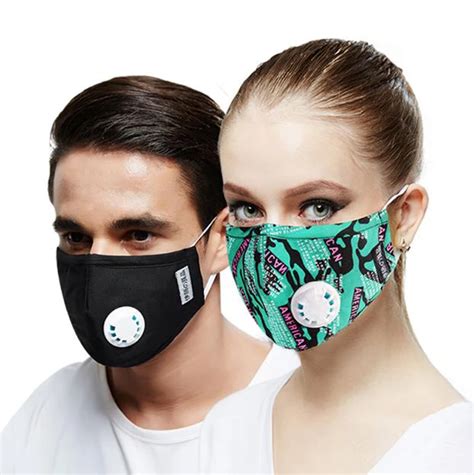 High Quality Pm25 Antimist Masks Black Fashion Breathable