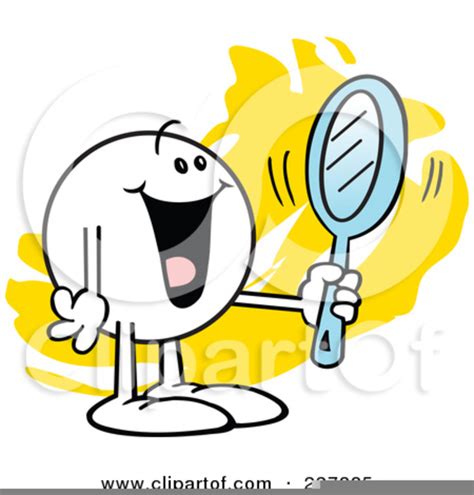 Looking In Mirror Clipart