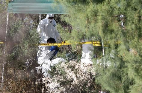 ミチョアカン：プルアンディロの秘密の墓で12人の遺体が発見された Infobae