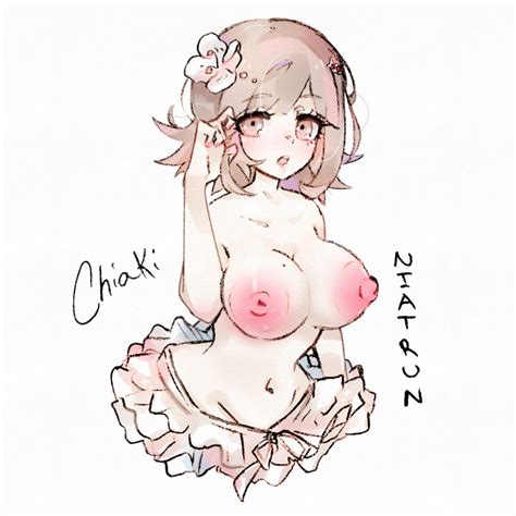 Nanami Chiaki Danganronpa Series 1girl Bikini Breasts Large Breasts Swimsuit Image