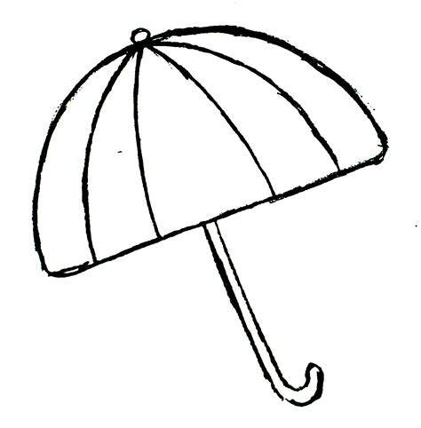 Free Umbrella Outline Download Free Umbrella Outline Png Images Free