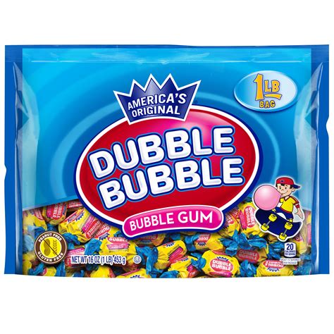Dubble Bubble Twist Bubble Gum 16 Oz