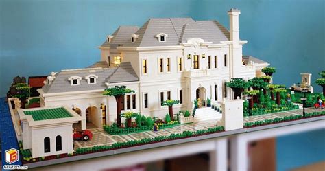 Lego Grand Villa 1000 Lego Mansion Lego House Lego