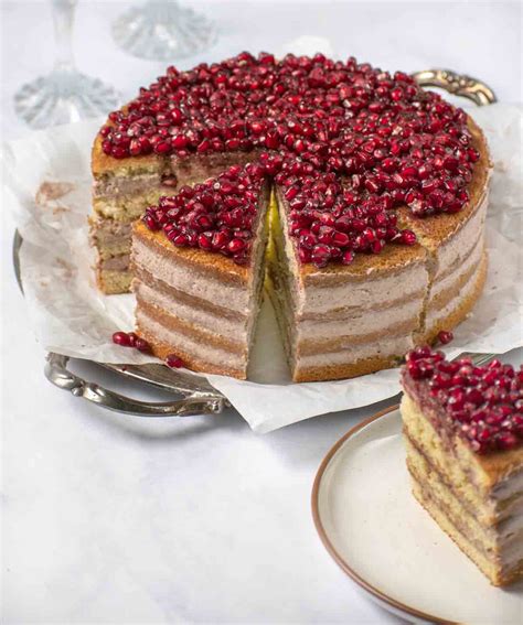 The Ultimate Pomegranate Mousse Cake Chef Dennis
