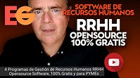 4 Programas de Gestión de Recursos Humanos RRHH Opensource Software ...