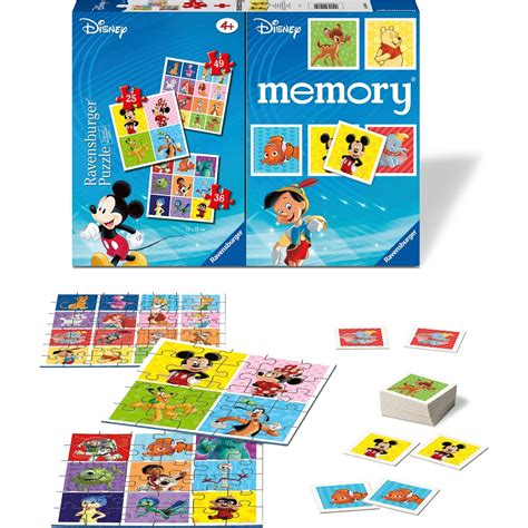 Ravensburger Memory 3 Puzzles Disney 20985 Toys Shopgr