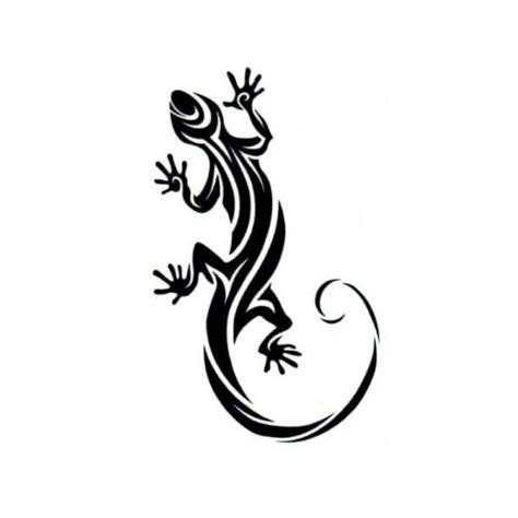 Tribal Lizard Gecko Tattoo Lizard Tattoo Tribal Tattoos Gecko Tattoo