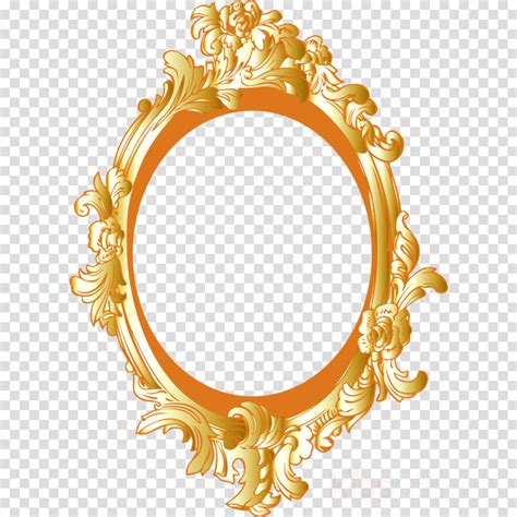 Gold Frame Clipart Oval Pictures On Cliparts Pub 2020 🔝