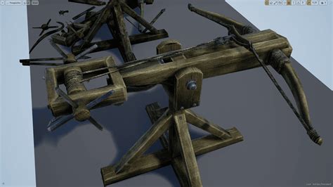 Animated Siege Weapons In Weapons Ue Marketplace