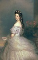 Elisabeth of Bavaria, Empress of Austria. Fragment, 1865, 133×255 cm by ...