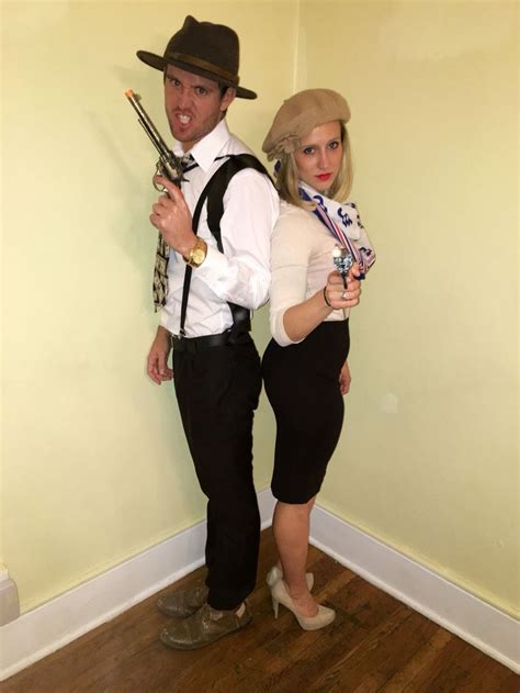 Bonnie And Clyde Costume Scary Halloween Costumes Couple Halloween