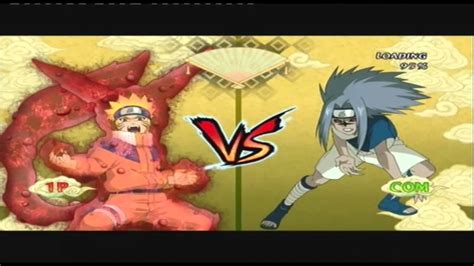 Nauto Ultimate Ninja Storm 1 Naruto Nine Tails Vs Sasuke