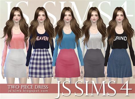 Clothing For Teen And Adult Males And Females By Js Sims 4