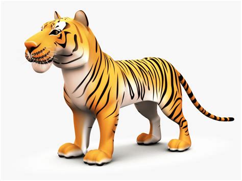 4,171 tiger 3d models found. cartoon tiger 3d obj