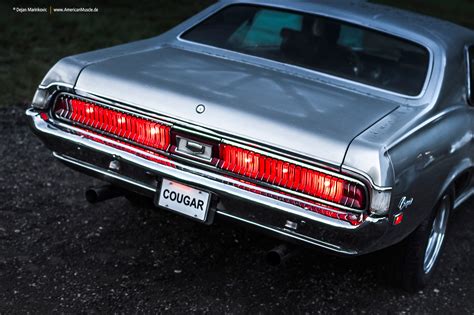 1969 Mercury Cougar Rear By Americanmuscle On Deviantart