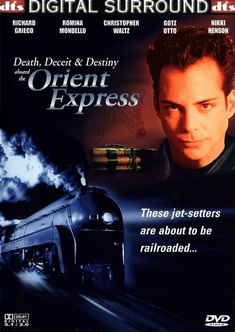 Death Deceit And Destiny Aboard The Orient Express 2001 The Poster