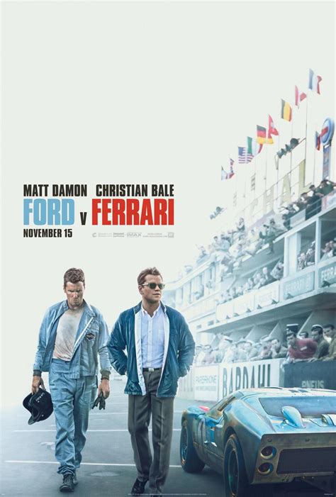 Ford v ferrari has a high imdb audience rating of 8.1 (329,882 votes). Ford v Ferrari Review - Scratch Paper