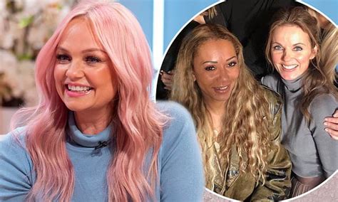 emma bunton discusses that mel b and geri halliwell fling and says band love the drama daily