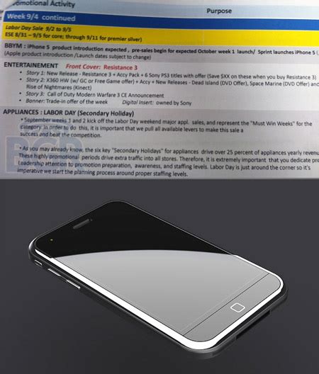Iphone 5 Launch Set For Early October Techeblog