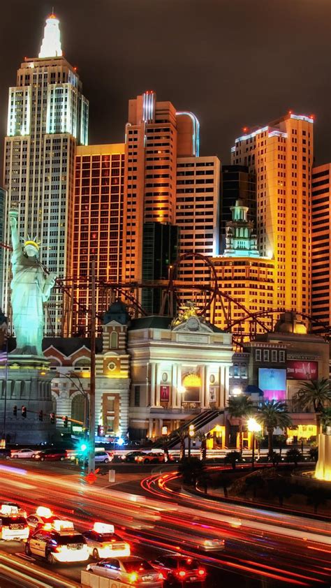 Las Vegas Night View Hd Wallpaper Download 1242x2208