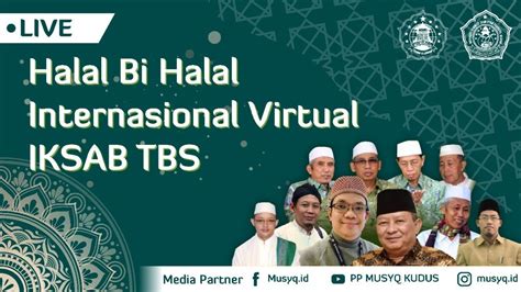 Halal bihalal png background halal bihalal halal bihalal. 🔴HALAL BIHALAL VIRTUAL IKSAB TBS // PP MUSYQ KUDUS - YouTube