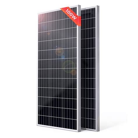 Buy Sunthysis 100 Watt Solar Panel 12 Volt Monocrystalline Solar Panel