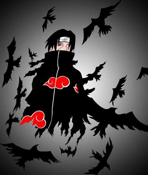 Itachi Crow Wallpapers Top Free Itachi Crow Backgrounds Wallpaperaccess