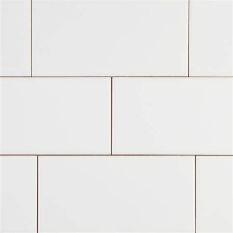 Domino White 3x6 Glossy Ceramic Subway Tile Backsplash Tile Usa