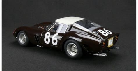 Another cmc 250 gto targa florio 1962. CMC M-156 Ferrari 250 GTO Targa Florio 1962 #86 Dark Brown 1:18