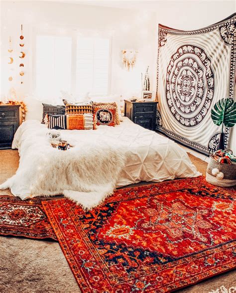 Adorable 30 Cozy Bohemian Bedroom Design Ideas Must You Try 30 Cozy B