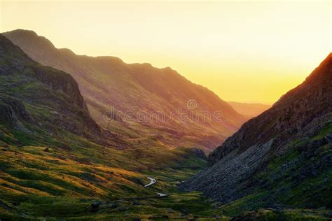 Parco Nazionale Di Snowdonia In Galles Nordico Preso Nel Giugno 2018