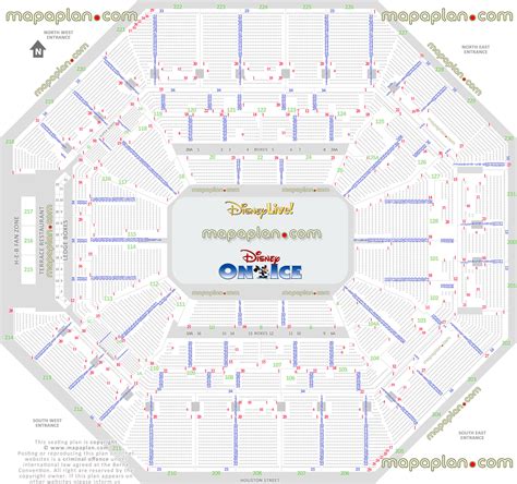 Atandt Center Disney Live And Disney On Ice Arena Chart Best Seat