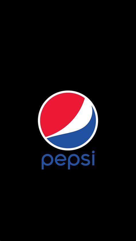 Pepsi Black Version Cola Drink Logo Soda Softdrink Softdrinks Hd