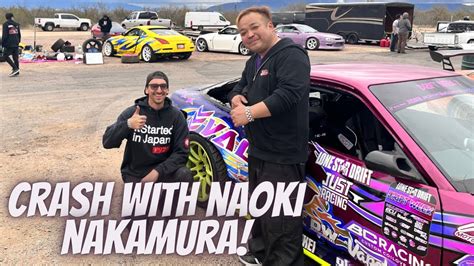 Drift Week Day 1 2 Tandem Drifts And Crash With Naoki Nakamura