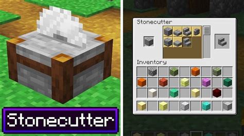 Everything about the stonecutter in minecraft. What to do with a Stonecutter in Minecraft?