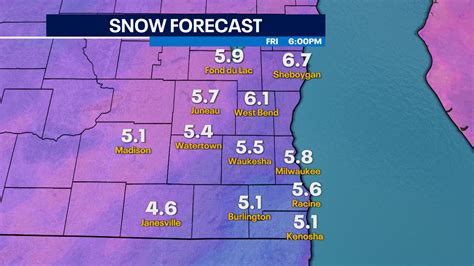 Southeast Wisconsin Winter Storm Watch Blizzard Conditions Are Possible