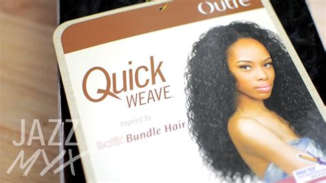 Outre Synthetic Hair Half Wig Quick Weave Batik Peruvian Youtube