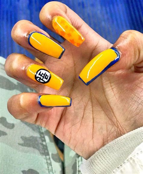 Not to mention if you do nails as much as i do it's i did not receive any of the products for free, they were all bought with my own money. Pinterest @xobelin 🌱🕊 DRAGON BALL Z NAILS (With images) | Anime nails, Dragon nails, Coffin ...