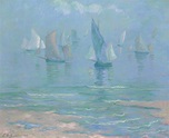 Theodore Earl Butler (1860-1936) , Sailboats at Dieppe | Christie's