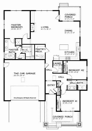 If you want to see my latest home design projects click here. Simple 3 Bedroom Bungalow House Floor Plans July 2020 ...