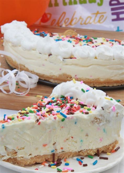 No Bake Cake Batter Cheesecake Recipe