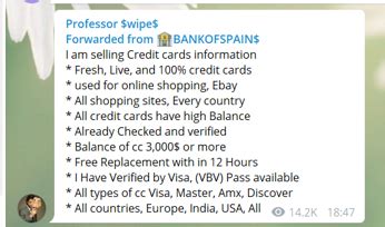 Credit card dumps dark web. Webhose Source Review - Telegram Fresh Fullz and Dumps | Webhose