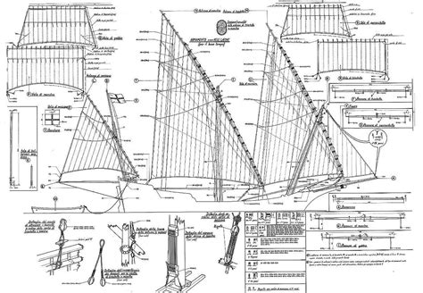 Sailboat Plans Model Ship Building Model Boat Plans