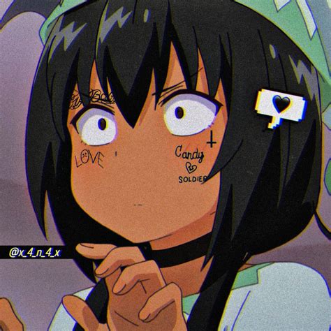 Aesthetic Sad Anime Girl Pfp Black Imagesee