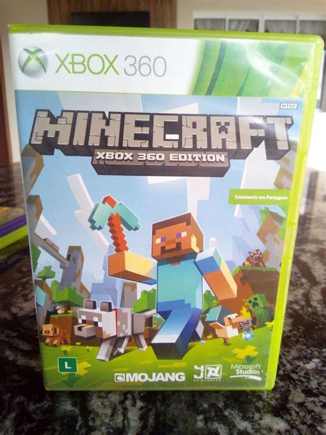 Jogo Minecraft Xbox 360 Edition Original Jogo De Computador