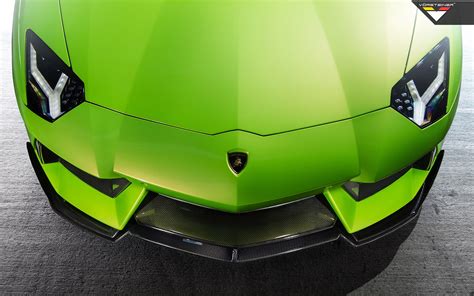 2014 Vorsteiner Lamborghini Aventador V Verde Ithaca 3 Wallpaper Hd