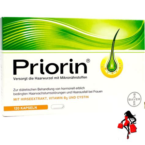 Bayer Priorin Приорин Витамины для волос в капсулах 120 шт купить с