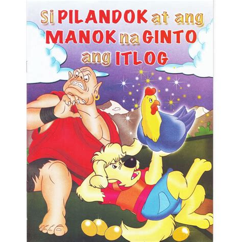 Story Book Coloring Book Tagalog English Si Pilandok At Ang Manok